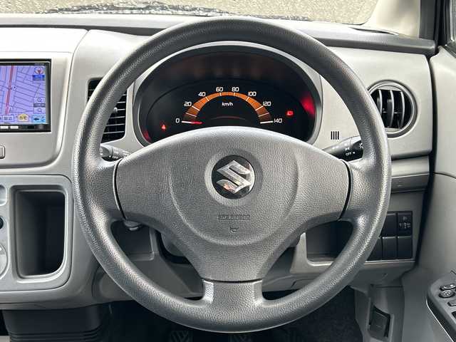 スズキ ワゴンＲ FX 山形県 2011(平23)年 6.5万km ブルーイッシュブラックパール3 社外7インチナビ/・ワンセグTV/AM/FM/CD/５速MT/電動格納ミラー/純正フロアマット/ハロゲンヘッドライト