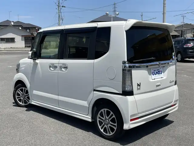 ホンダ Ｎ ＢＯＸ カスタム SSパッケージ 佐賀県 2017(平29)年 7.5万km プレミアムホワイトパールⅡ （株）IDOMが運営する【じしゃロン佐賀店】の自社ローン専用車両になります。/こちらは現金またはオートローンご利用時の価格です。自社ローンご希望の方は別途その旨お申し付けください/バックカメラ/ETC/片側パワースライドドア/シートヒーター/LEDヘッドライト/オートライト/横滑り防止装置/スマートキー/プッシュスタート/純正AW14インチ