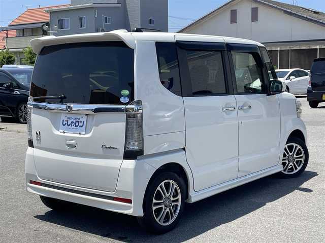 ホンダ Ｎ ＢＯＸ カスタム SSパッケージ 佐賀県 2017(平29)年 7.5万km プレミアムホワイトパールⅡ （株）IDOMが運営する【じしゃロン佐賀店】の自社ローン専用車両になります。/こちらは現金またはオートローンご利用時の価格です。自社ローンご希望の方は別途その旨お申し付けください/バックカメラ/ETC/片側パワースライドドア/シートヒーター/LEDヘッドライト/オートライト/横滑り防止装置/スマートキー/プッシュスタート/純正AW14インチ