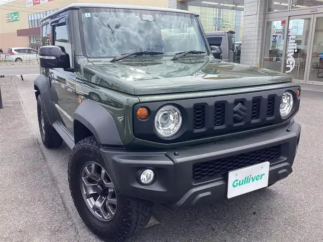 スズキ ジムニー シエラ JC 滋賀県 2024(令6)年 0.7万km ジャングルグリーン ワンオーナー/車検9年2月まで/ビルシュタインショック/アイバッハスプリング/TOYOオープンカントリータイヤ/純正LSD/クスコストラットタワーバー/カロッツェリア９インチナビ/　Bluetooth、DVD、CD、フルセグテレビ/バックカメラ/ETC/純正LEDヘッドライト/前席シートヒーター/純正16インチアルミホイール/スズキセーフティサポート/クルーズコントロール/スペアキー有り/取扱説明書/保証書/