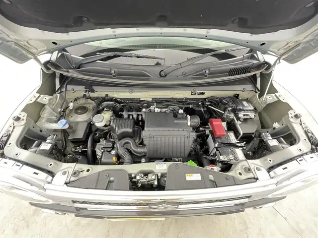 スズキ ハスラー Jスタイル Ⅱ 千葉県 2022(令4)年 1.9万km デニムブルー ガンメタリック 2トーン 社外7インチナビ/・地デジTV/・DVD/CD再生/・バックカメラ/セーフティサポート（予防安全技術）/・デュアルカメラブレーキサポート/・誤発進抑制機能/・車線逸脱抑制機能/・車線逸脱警報機能/・ふらつき警報機能/・先行車発進お知らせ機能/・アダプティブクルーズコントロール/・ハイビームアシスト/・標識認識機能/・後退時ブレーキサポート/・後方誤発進抑制機能/LEDヘッドライト/フォグランプ/スマートキー/純正15インチAW/シートヒーター/リアコーナーセンサー
