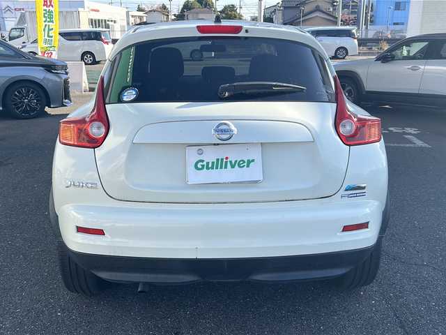 日産 ジューク 15RX 愛知県 2010(平22)年 7.6万km ブリリアントホワイトパール ワンオーナー/純正HDDナビ/【ワンセグ・SD・ラジオ】/バックカメラ/ETC/リモコンキー/純正フロアマット/ドアバイザー/新車保証書/取扱説明書
