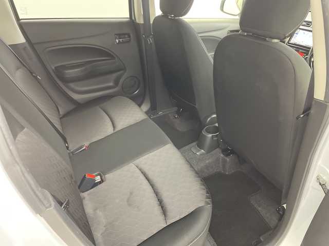 三菱 ミラージュ G 岐阜県 2021(令3)年 4.6万km ホワイトダイヤモンド ストラーダSDナビ【CN-RE07WD】/CD/DVD/Bluetooth/フルセグTV/クルーズコントロール/衝突被害軽減ブレーキ/レーンキープアシスト/オートマチックハイビーム/プッシュスタート/スマートキー/LEDヘッドライト/フォグライト/ドアバイザー/革巻きステアリング