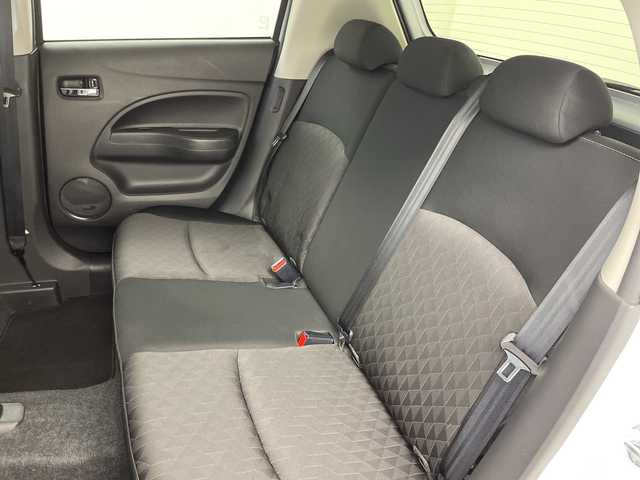 三菱 ミラージュ G 岐阜県 2021(令3)年 4.6万km ホワイトダイヤモンド ストラーダSDナビ【CN-RE07WD】/CD/DVD/Bluetooth/フルセグTV/クルーズコントロール/衝突被害軽減ブレーキ/レーンキープアシスト/オートマチックハイビーム/プッシュスタート/スマートキー/LEDヘッドライト/フォグライト/ドアバイザー/革巻きステアリング