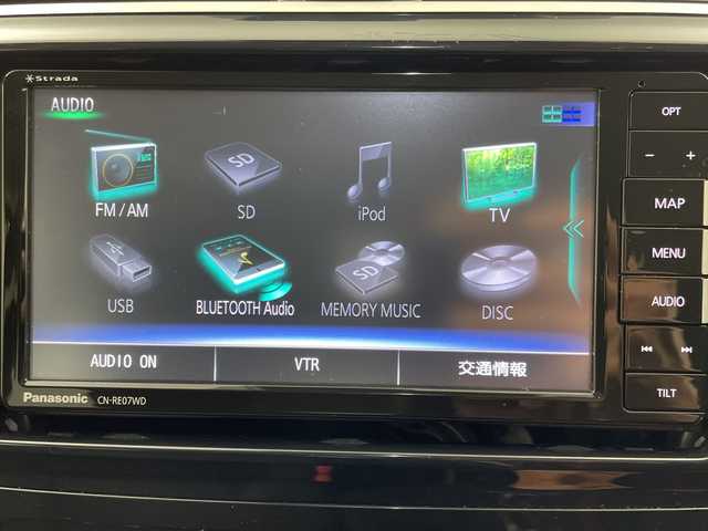 三菱 ミラージュ G 岐阜県 2021(令3)年 4.6万km ホワイトダイヤモンド ストラーダSDナビ【CN-RE07WD】/CD/DVD/Bluetooth/フルセグTV/クルーズコントロール/衝突被害軽減ブレーキ/レーンキープアシスト/オートマチックハイビーム/プッシュスタート/スマートキー/LEDヘッドライト/フォグライト/ドアバイザー/革巻きステアリング