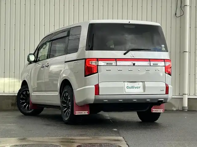 三菱 デリカＤ：５ P 山形県 2020(令2)年 7万km ウォームホワイトパール 4WD/寒冷地仕様/衝突被害軽減システム/フリップダウンモニター/ターボ/純正メモリナビ/　　【CD　DVD　BT　フルセグ　USB　AUX　MSV】/全周囲カメラ/両側パワースライドドア/レーダークルーズコントロール/LEDオートライト/シートヒーター/16インチアルミホイール/オートサイドステップ/ブラインドスポットモニター/パドルシフト/ステアリングスイッチ/純正フロアマット/スマートキー/ETC