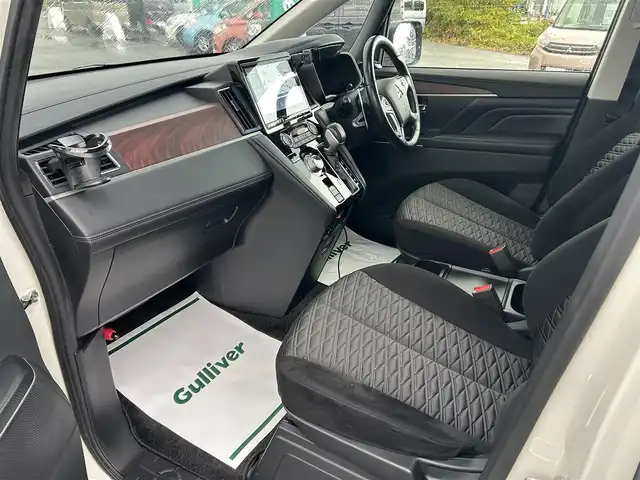 三菱 デリカＤ：５ P 山形県 2020(令2)年 7万km ウォームホワイトパール 4WD/寒冷地仕様/衝突被害軽減システム/フリップダウンモニター/ターボ/純正メモリナビ/　　【CD　DVD　BT　フルセグ　USB　AUX　MSV】/全周囲カメラ/両側パワースライドドア/レーダークルーズコントロール/LEDオートライト/シートヒーター/16インチアルミホイール/オートサイドステップ/ブラインドスポットモニター/パドルシフト/ステアリングスイッチ/純正フロアマット/スマートキー/ETC