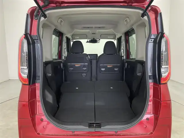 日産 ルークス ハイウェイスター Gターボ 埼玉県 2021(令3)年 1.3万km スパークリングレッドM 純正９インチナビ　アラウンドビューモニター　両側電動スライド　LEDヘッドライト　オートライト  オートマッチクハイビーム　サーキュレーター　純正アルミホイール　CD DVD Bluetooth