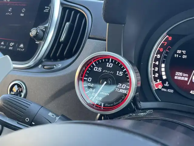 アバルト ５９５ コンペティツィオーネ 静岡県 2020(令2)年 4.3万km ガンＭ ワンオーナー/UconnectディスプレイオーディオCarplay対応/バックカメラ/カーボンシェルサベルトシート/Bremboブレーキキャリパー/レコードモンツァマフラー/ASSO17インチアルミホイールPartire AQUILA/HKS車高調/WAGNERTUNINGインタークーラー/ステアリングボス延長KIT/フロントカーボンリップスポイラー/シリコンインテークホース/社外エアクリーナー/Defiブースト計/フロアバー/ブルーレンズドアミラー/キーレス/ETC