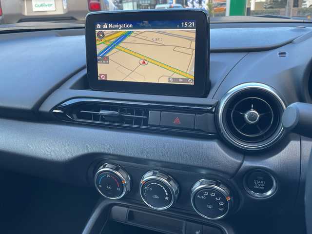 マツダ ロードスター S スペシャルパッケージ 大阪府 2019(平31)年 4.8万km ソウルレッドクリスタルM ワンオーナー/6速MT/純正ナビ（ワンセグTV/Bluetooth/AM・FM）/バックカメラ/シートヒーター（運転席・助手席）/後方コーナーセンサー/横滑り防止機能/プッシュスタート/純正16インチアルミホイール/2口USBソケット/ETC