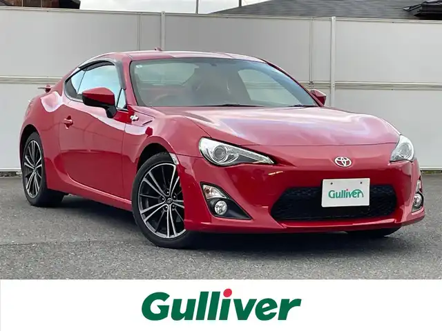 トヨタ ８６ GT リミテッド 岩手県 2015(平27)年 3万km ライトニングレッド 社外オーディオ/HIDオートライト/前席シートヒーター/純正17インチアルミホイール/スマートキー/ETC