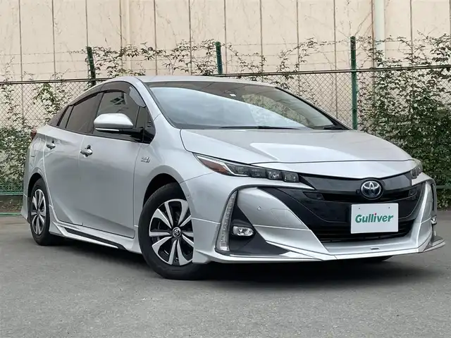 トヨタ プリウス ＰＨＶ A 東京都 2020(令2)年 7.1万km シルバーM 純正ナビ【NSZT-Y68T】/Bluetooth/全周囲カメラ/フルセグTV/アドバンストパーク/モデリスタフルエアロ/トヨタセーフティセンス/レーンキープアシスト/レーダークルーズコントロール/前席シートヒーター/ステアリングヒーター/ブラインドスポットモニター/オートライト/フォグライト/ビルドインETC2.0/スマートキー