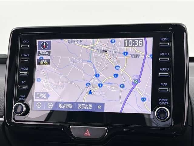 トヨタ ヤリスクロス ハイブリッド Z 宮城県 2021(令3)年 4.1万km シルバーメタリック 禁煙車/トヨタセーフティーセンス/・レーダークルーズコントロール/・レーントレーシングアシスト/・プリクラッシュセーフティーシステム/・ロードサインアシスト/・オートマチックハイビーム/・パーキングサポートブレーキ/ブラインドスポットモニター/純正8インチディスプレイオーディオ/（BT.AM.FM.Applecarplay。AndroidAuto）/バックカメラ/フルセグテレビ/ビルトインETC２．０/前後ドライブレコーダー/電動パーキングブレーキ/AUTOHOLD/前席シートヒーター/運転席パワーシート/ハーフレザーシート/革巻きステアリング/ステアリングスイッチ/プッシュスタート/スマートキー（2本）/純正フロアマット/純正18インチアルミホイール/LEDヘッドライト/横滑り防止機能/アイドリングストップ