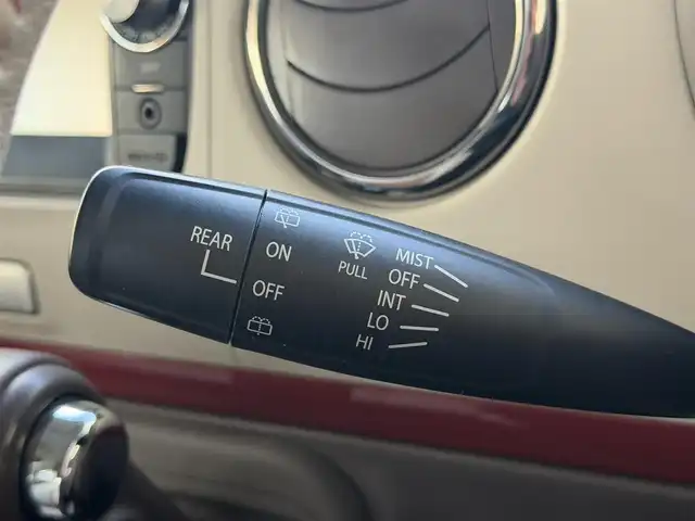 スズキ ラパン ショコラ X 兵庫県 2014(平26)年 4.6万km エアブルーM/ホワイト 純正ナビ/（BT/TV/AUX/SD）/バックカメラ/HIDヘッドライト/AUTOライト/レザーシート/アイドリングストップ/フロントドライブレコーダー/ETC/スマートキー/スペアキー/保証書/取扱説明書