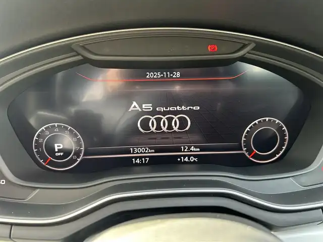 アウディ Ａ５ SB 45TFSIクワトロ スポーツ 福岡県 2019(令1)年 1.3万km グレイシアホワイトメタリック アシスタンスパッケージ/Audiプレセンス/Audiサイドアシスト/レーンキープアシスト/マトリクスLED/バーチャルコックピット　/ハーフレザーシート/前席シートヒーター/純正ナビ/フルセグTV/全方位カメラ/バックカメラ/Ｂｌｕｅｔｏｏｔｈ/ｃａｒｐｌａｙ　/パワーバックドア/前後ドライブレコーダー　/純正18インチアルミホイール/ETC2.0