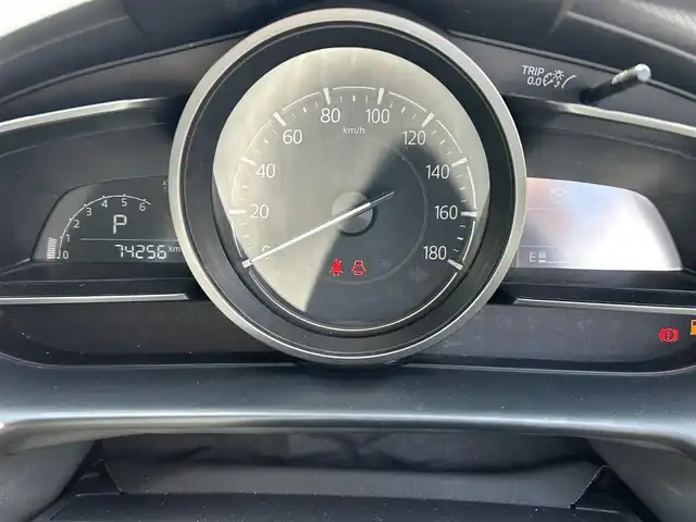 マツダ デミオ 15S 栃木県 2019(平31)年 7.5万km アークティックホワイト スマート・ブレーキ・サポート/純正7インチナビ/Bluetooth/USB/ETC/スマートキー/プッシュスタート/ステアリングリモコン/オートライト/車線逸脱センサー/アイドリングストップ/横滑り防止装置/取説/ドアバイザー/電動格納ミラー