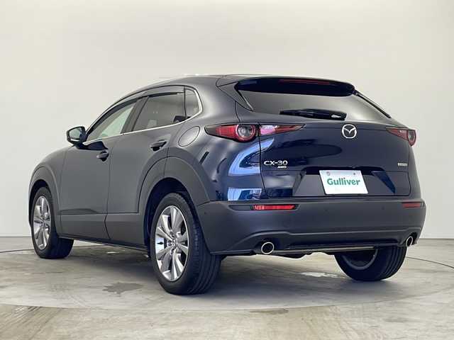 マツダ ＣＸ－３０ 20S Lパッケージ 秋田県 2020(令2)年 5.6万km ディープクリスタルブルーマイカ ４ＷＤ/ワンオーナー/純正メモリナビ/(AM/FM/CD/DVD/フルセグＴＶ/BT/USB/HDMI)/バックカメラ/レーダークルーズコントロール/i-ACTIVSENSE/パワーシート(D席)/シートヒーター(D/N席)/ステアリングヒーター/パドルシフト/ヘッドライトウォッシャー/オフロードトラクションアシスト/オートライト/オートハイビーム/純正フロアマット/スマートキー/スペアキー/電動格納ミラー/前後ドライブレコーダー/取扱説明書/保証書