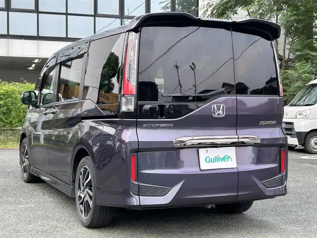 ホンダ ステップワゴン スパーダ クールスピリット 熊本県 2015(平27)年 7万km プレミアムスパイスパープルP ワンオーナー/ホンダセンシング/純正ナビ/（CD・DVD・フルセグTV・BTオーディオ・SD）/バックカメラ/ETC/前後ドライブレコーダー/純正17インチAW/レーダークルーズ/両側パワースライドドア/ハーフレザーシート/前席シートヒーター/LEDヘッドライト/オートライト/フォグライト/横滑り防止装置/ウィンカーミラー/純正フロアマット/ドアバイザー/新車保証書/取扱説明書/スマートスペアキー×1本
