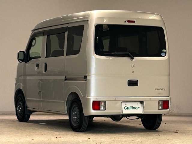 スズキ エブリイ JOIN 宮城県 2019(令1)年 4.2万km シルキーシルバーメタリック 4WD/スズキセーフティサポート/・衝突軽減ブレーキ/・車線逸脱警報装置/・コーナーセンサー/社外ナビ/・型番：CN-RA05WD/・フルセグTV/Bluetooth/CD/DVD/・バックカメラ/両側スライドドア/リモコンキー/・スペアキー/オートライト/・ヘッドライトレベライザー/純正ラバーマット/ドアバイザー/社外AW付スタッドレスタイヤ積込/・145R12 4mm