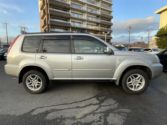 日産 エクストレイル X 島根県 2007(平19)年 8.8万km ダイヤモンドシルバー 純正ＨＤＤナビ/AM/FM　/地デジ　/ＤＶＤ再生　/ＥＴＣ　/前席シートヒーター　/スマートキー　/純正１６インチアルミホイール