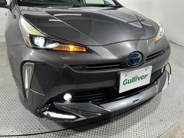トヨタ プリウス S ツーリングセレクション 大阪府 2019(令1)年 4.5万km グレーメタリック モデリスタエアロ 黒革シート 純正ナビ(フルセグ/DVD再生/Bluetooth) バックカメラ ETC 衝突軽減 レーダーC レーンアシスト クリアランスソナー シートヒーター 前後ドラレコ