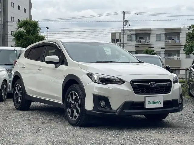 スバル インプレッサ ＸＶ 1．6i－L アイサイト 新潟県 2018(平30)年 3.3万km クリスタルホワイトP Xモード/純正メモリナビ/ (フルセグTV/Bluetooth/USB/MSV)/バックカメラ/ETC/ドライブレコーダー/アイサイトver.3/・全車速追従機能付クルーズコントロール/・プリクラッシュブレーキ/・アイサイトツーリングアシスト/・アクティブレーンキープ/・AT誤発進抑制制御/・AT誤後進抑制制御/・後退時ブレーキアシスト/・車線逸脱警報/・ふらつき警報/・先行車発進お知らせ/ブラインドスポットモニター/オートマチックハイビーム/横滑り防止装置/純正17インチアルミホイール/パドルシフト/スマートキー/純正LEDヘッドライト/スペアキー1本/保証書/取扱説明書