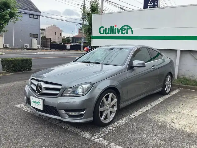 メルセデス・ベンツ Ｃ１８０ クーペ 栃木県 2014(平26)年 7.7万km ガンＭ メーカーナビ/B/Tオーディオ/フルセグTV/ハーマンカードン/前席シートメモリー/前席パワーシート/キーレスゴー/ETC/レーンキープアシスト/ブラインドスポット/アテンションアシスト/ESP/PRE SAFEブレーキ/前後ドライブレコーダー/純正18inch/オートエアコン/ISOFIX/ウインカーミラー/取扱説明書/保証書