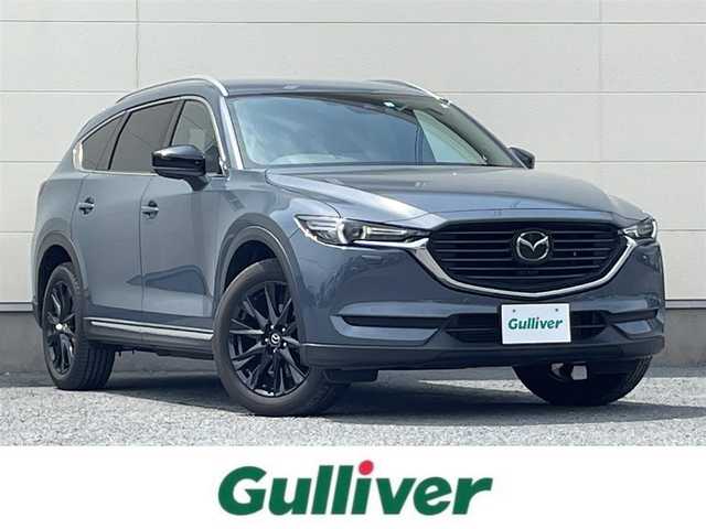 マツダ ＣＸ－８ XD エクスクルーシブモード 茨城県 2022(令4)年 1.9万km ポリメタルグレーM ワンオーナー/純正10.25インチナビ/フルセグTV/Boseサウンド/ヘッドアップディスプレイ/全方位カメラ/ワイヤレス充電器/コーナーセンサー前後/クルーズコントロール/シートヒーターD＋N席/パワーシートD＋N席/電動リアゲート/盗難防止装置/純正LEDヘッドライト/スペアキー/ETC