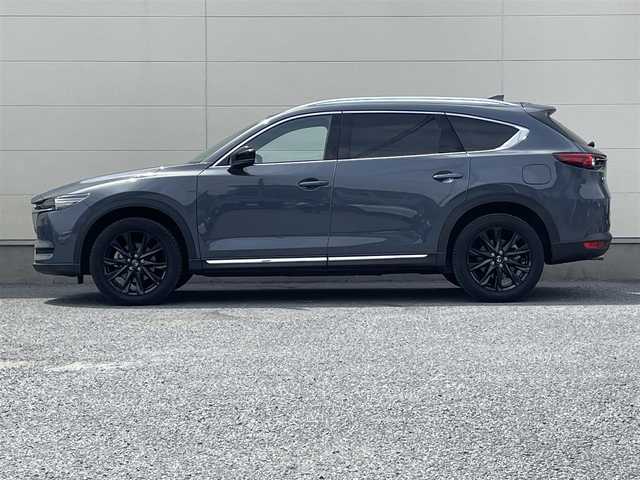 マツダ ＣＸ－８ XD エクスクルーシブモード 茨城県 2022(令4)年 1.9万km ポリメタルグレーM ワンオーナー/純正10.25インチナビ/フルセグTV/Boseサウンド/ヘッドアップディスプレイ/全方位カメラ/ワイヤレス充電器/コーナーセンサー前後/クルーズコントロール/シートヒーターD＋N席/パワーシートD＋N席/電動リアゲート/盗難防止装置/純正LEDヘッドライト/スペアキー/ETC