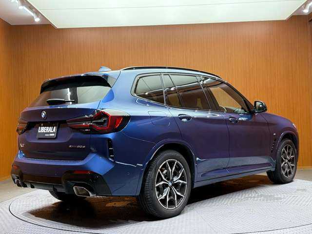 ＢＭＷ ＢＭＷ Ｘ３ xDrive20d Mスポーツ 千葉県 2023(令5)年 2.3万km ファイトニックブルー セレクトＰＫＧ　/レザーＰＫＧ　/パノラマＳＲ　/純正ナビ　/３６０°カメラ　/ＡＣＣ　/アクティブベンチレーション　/シートヒーター　/パワーシート　/電動リアゲート　/ＬＥＤヘッドライト　/オートライト　/ｈ／ｋサウンド