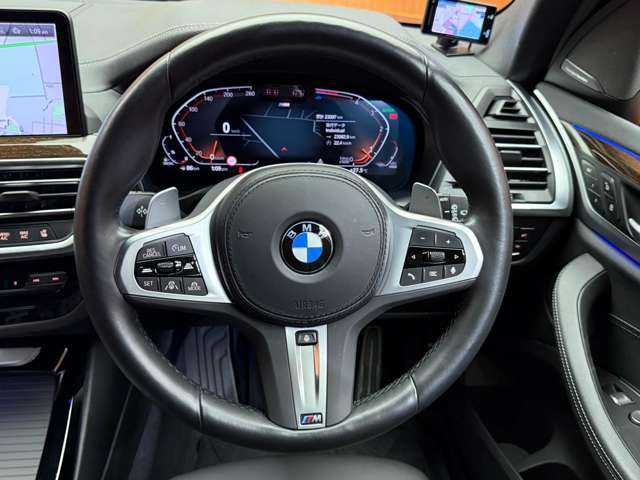 ＢＭＷ ＢＭＷ Ｘ３ xDrive20d Mスポーツ 千葉県 2023(令5)年 2.3万km ファイトニックブルー セレクトＰＫＧ　/レザーＰＫＧ　/パノラマＳＲ　/純正ナビ　/３６０°カメラ　/ＡＣＣ　/アクティブベンチレーション　/シートヒーター　/パワーシート　/電動リアゲート　/ＬＥＤヘッドライト　/オートライト　/ｈ／ｋサウンド