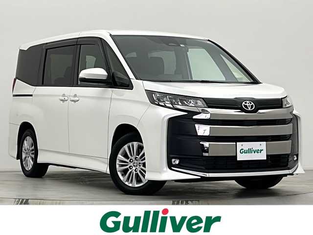トヨタ ノア S－G 宮城県 2022(令4)年 1.9万km ホワイトパールクリスタルシャイン ワンオーナー/(AM/FM/TV/USB/BT/CD/DVD/Miracast)/両側パワースライドドア/純正ナビ/バックカメラ/ビルトインETC2.0/前後ドライブレコーダー/トヨタセーフティーセンス/レーダークルーズコントロール/プッシュスタート/スマートキー/オートライト/オートマチックハイビーム/LEDヘッドライト/フォグランプ/ヘッドライトレベライザー/ドアバイザー/純正フロアマット/純正16インチアルミホイール