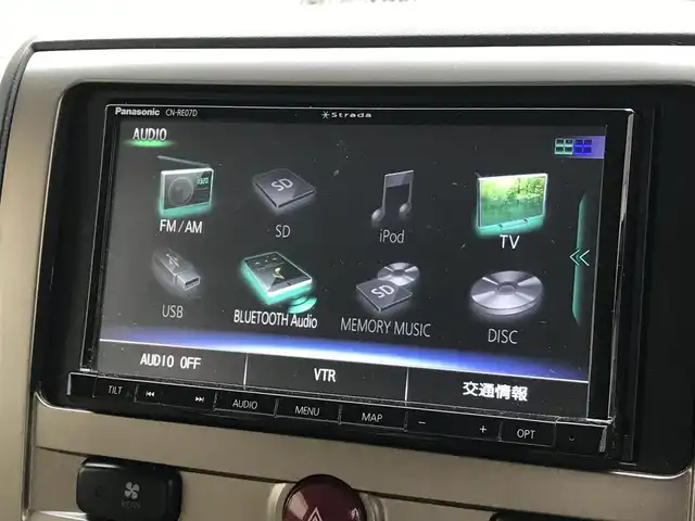 三菱 デリカＤ：５ G－Power package 富山県 2008(平20)年 8.5万km ディープブラックマイカ 4WD/社外ナビ/フルセグTV/Bluetooth/バックカメラ/クルーズコントロール/片側パワースライドドア/スマートキー/スペアキー１本/パドルシフト/オートライト/電動格納ミラー/ウインカーミラー