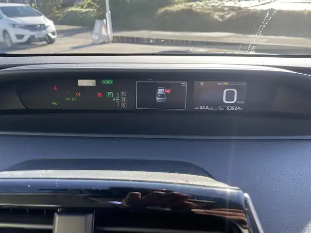 トヨタ プリウス Sセーフティプラス 富山県 2017(平29)年 6.4万km ホワイトパールクリスタルシャイン サンルーフ／/モデリスタ風フルエアロ／/ＡＬＰＩＮＥ製８インチナビ／/フルセグＴＶ／/Ｂｌｕｅｔｏｏｔｈ／/ＤＶＤ再生／/レーダークルーズコントロール／/レーンキープアシスト／/ビルトインＥＴＣ/LEDオートライト//LEDフォグライト/