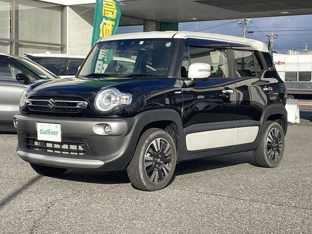 スズキ クロスビー HYBRID MZ 愛知県 2023(令5)年 2.3万km 黒Ⅱ ワンオーナー/純正メモリナビ/【フルセグ・DVD再生可・CD・Bluetooth】/バックカメラ/ビルトインETC/スズキ　セーフティ　サポート/【デュアルカメラブレーキサポート・誤発進抑制機能・車線逸脱警報・車線維持支援機能・ふらつき警報・先行車発進お知らせ機能】/前後ドライブレコーダー/前席シートヒーター/横滑り防止機能/アイドリングストップ/プッシュスタート/スマートキー/スペアキーあり/電動格納ミラー/ウィンカーミラー/純正フロアマット/ドアバイザー/新車保証書/取扱説明書