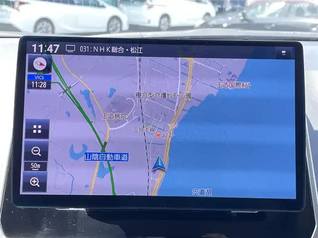 トヨタ ランドクルーザー プラド TX Lパッケージ マットブラED 島根県 2022(令4)年 1.9万km ブラック 10型ナビ(CN-F1X10HD)/Bluetooth/AM/FM/USB/フルセグテレビ/サンルーフ/レザーシート/パワーシート(DN席)/シートヒーター(DN席)/追従型クルーズコントロール/ETC/前後ドライブレコーダー/横滑り防止/コーナーセンサー/レーンアシスト/オートマチックハイビーム/LEDヘッドライト