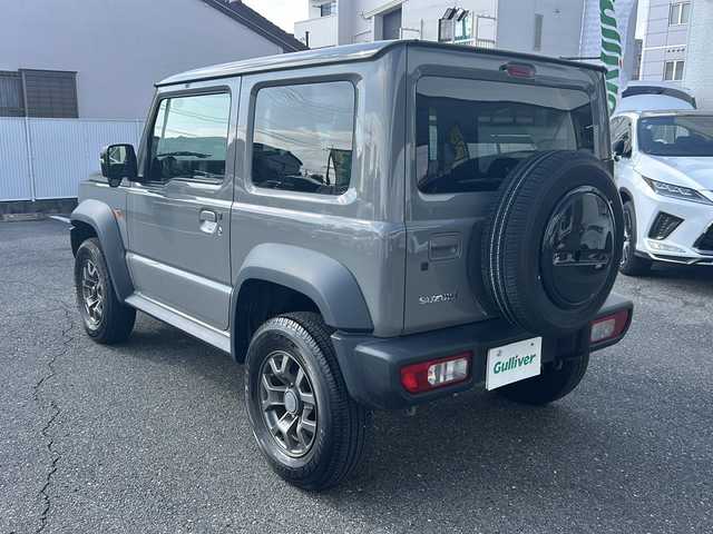 スズキ ジムニー シエラ JC 愛知県 2021(令3)年 2.8万km ミディアムグレー ワンオーナー/社外ナビ/フルセグ/前席シートヒーター/クルコン/ETC/オートライト/保証書/取説/記録簿/スペアキー