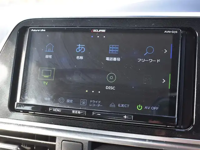 トヨタ シエンタ G クエロ 福岡県 2020(令2)年 3.3万km ブラックマイカ 社外ナビ【AVN-D10】/　CD/DVD/フルセグTV/BTオーディオ/バックカメラ/スマートキー/プッシュスタート/両側パワースライドドア/ハーフレザーシート/オートライト/トヨタセーフティセンス/　・PCS（プリクラッシュセーフティ）/　・LDA（レーンディパーチャーアラート）/　・オートマチックハイビーム/　・先行車発進告知機能/ETC/純正LEDヘッドライト/電動格納ミラー