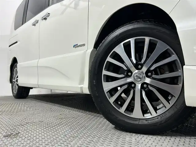 日産 セレナ HWS S HV Vエアロ+Sefty Aセーフ 大阪府 2015(平27)年 4.9万km ブリリアントホワイトパール 純正ナビ(フルセグ/DVD再生/Bluetooth) 360カメラ ETC 両側パワースライドドア 衝突軽減 クルコン クリアランスソナー レーンアシスト リアオートエアコン ドラレコ