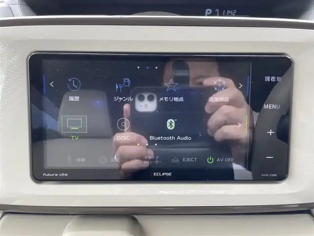 ダイハツ ムーヴ キャンバス X LTD メイクアップ SA Ⅲ 神奈川県 2018(平30)年 5.4万km パールホワイトⅢ/スムースグレーマイカメタリック 2トーン 純正メモリーナビ(AVN-D8W)/　○フルセグTV/　○BT/DVD/CD/AM/FM/SD/ナビ連動前後ドライブレコーダー/両側パワースライドドア/スマートアシストIII/オートライト/オートハイビーム/ヘッドライトレベライザー/横滑り防止装置/アイドリングストップ/ステアリングスイッチ/スマートキー/プッシュスタート/ETC/純正ドアバイザー/保証書