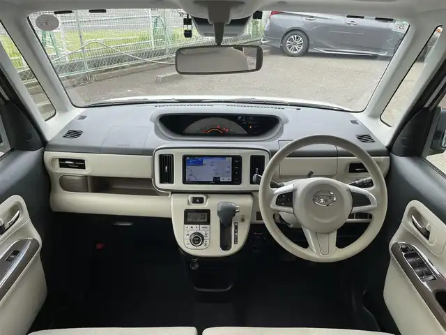 ダイハツ ムーヴ キャンバス X LTD メイクアップ SA Ⅲ 神奈川県 2018(平30)年 5.4万km パールホワイトⅢ/スムースグレーマイカメタリック 2トーン 純正メモリーナビ(AVN-D8W)/　○フルセグTV/　○BT/DVD/CD/AM/FM/SD/ナビ連動前後ドライブレコーダー/両側パワースライドドア/スマートアシストIII/オートライト/オートハイビーム/ヘッドライトレベライザー/横滑り防止装置/アイドリングストップ/ステアリングスイッチ/スマートキー/プッシュスタート/ETC/純正ドアバイザー/保証書