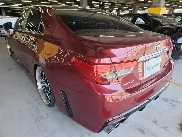 トヨタ マークＸ PREMIUM 香川県 2013(平25)年 4.3万km ダークレッドマイカメタリック 純正ナビ(Bluetooth/CD/DVD)/フルセグTV/バックカメラ/クルーズコントロール/ビークルスタビリティコントロール/HIDヘッドランプ/オートライト/社外LEDフロントフォグランプ/オートエアコン/木目調/革巻きコンビステアリング/ステアリングスイッチ/アルカンターラ/合皮コンビシート/前席パワーシート/シートヒーター/ロクサーニ19インチアルミホイール/スマートエントリー/スタートシステム/G’s用F・Rバンパー/社外Sエアロ/車高調レンチ/禁煙車