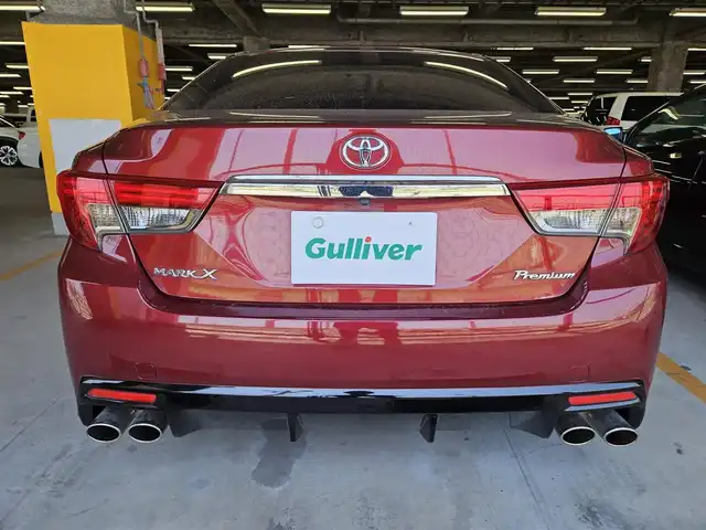 トヨタ マークＸ PREMIUM 香川県 2013(平25)年 4.3万km ダークレッドマイカメタリック 純正ナビ(Bluetooth/CD/DVD)/フルセグTV/バックカメラ/クルーズコントロール/ビークルスタビリティコントロール/HIDヘッドランプ/オートライト/社外LEDフロントフォグランプ/オートエアコン/木目調/革巻きコンビステアリング/ステアリングスイッチ/アルカンターラ/合皮コンビシート/前席パワーシート/シートヒーター/ロクサーニ19インチアルミホイール/スマートエントリー/スタートシステム/G’s用F・Rバンパー/社外Sエアロ/車高調レンチ/禁煙車