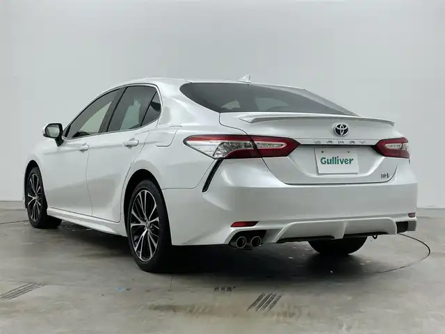 トヨタ カムリ WSレザーパッケージ 岡山県 2021(令3)年 7.9万km プラチナホワイトパールマイカ 純正ディスプレイオーディオ　/【BT/USB/Carplay】/レーダークルーズコントロール　/ＥＴＣ２．０　/シートヒーター　前席/ＬＥＤヘッドライト　/バックカメラ　/ドライブレコーダー　前側/ブラインドスポットモニター　/パワーシート　前席/コーナーセンサー　前後/禁煙車/オートハイビーム/オートブレーキホールド/ヘッドアップディスプレイ/パドルシフト/踏み間違い防止