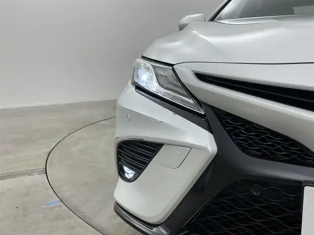 トヨタ カムリ WSレザーパッケージ 岡山県 2021(令3)年 7.9万km プラチナホワイトパールマイカ 純正ディスプレイオーディオ　/【BT/USB/Carplay】/レーダークルーズコントロール　/ＥＴＣ２．０　/シートヒーター　前席/ＬＥＤヘッドライト　/バックカメラ　/ドライブレコーダー　前側/ブラインドスポットモニター　/パワーシート　前席/コーナーセンサー　前後/禁煙車/オートハイビーム/オートブレーキホールド/ヘッドアップディスプレイ/パドルシフト/踏み間違い防止