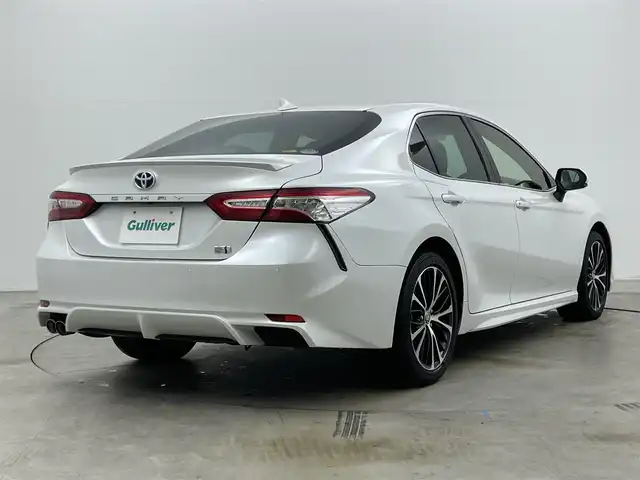 トヨタ カムリ WSレザーパッケージ 岡山県 2021(令3)年 7.9万km プラチナホワイトパールマイカ 純正ディスプレイオーディオ　/【BT/USB/Carplay】/レーダークルーズコントロール　/ＥＴＣ２．０　/シートヒーター　前席/ＬＥＤヘッドライト　/バックカメラ　/ドライブレコーダー　前側/ブラインドスポットモニター　/パワーシート　前席/コーナーセンサー　前後/禁煙車/オートハイビーム/オートブレーキホールド/ヘッドアップディスプレイ/パドルシフト/踏み間違い防止