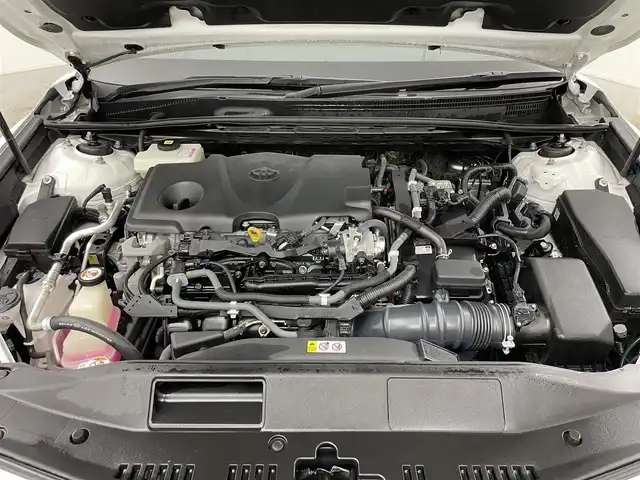 トヨタ カムリ WSレザーパッケージ 岡山県 2021(令3)年 7.9万km プラチナホワイトパールマイカ 純正ディスプレイオーディオ　/【BT/USB/Carplay】/レーダークルーズコントロール　/ＥＴＣ２．０　/シートヒーター　前席/ＬＥＤヘッドライト　/バックカメラ　/ドライブレコーダー　前側/ブラインドスポットモニター　/パワーシート　前席/コーナーセンサー　前後/禁煙車/オートハイビーム/オートブレーキホールド/ヘッドアップディスプレイ/パドルシフト/踏み間違い防止