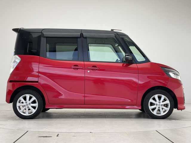 日産 デイズ ルークス ハイウェイスター Xターボ 愛知県 2018(平30)年 4.2万km 赤 純正ナビ/全方位カメラ/片側パワースライド/バックカメラ/純正アルミホイール/ＥＴＣ/LEDヘッドライト/レーンキープアシスト/オートマチックハイビーム/ドライブレコーダー/フルセグ/CD DVD/Bluetooth/ステアリングスイッチ/スマートキー/プッシュスタート