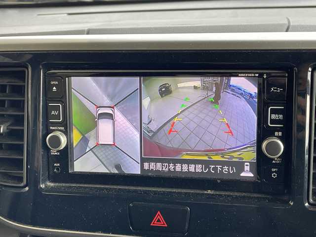 日産 デイズ ルークス ハイウェイスター Xターボ 愛知県 2018(平30)年 4.2万km 赤 純正ナビ/全方位カメラ/片側パワースライド/バックカメラ/純正アルミホイール/ＥＴＣ/LEDヘッドライト/レーンキープアシスト/オートマチックハイビーム/ドライブレコーダー/フルセグ/CD DVD/Bluetooth/ステアリングスイッチ/スマートキー/プッシュスタート