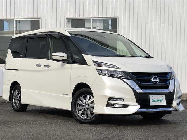 日産 セレナ ｅ パワー ハイウェイスターｖ 純正9型ナビ セーフティパックb 両側電動 18年式 平成30年式 ブリリアントホワイトパール Id 中古車検索のガリバー